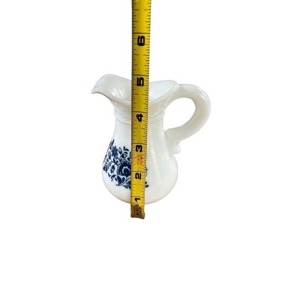 Avon Skin So Soft Bath Oil Milk Glass Pitcher 70s Vintage Vase Creamer Upcycle - Picture 11 of 13